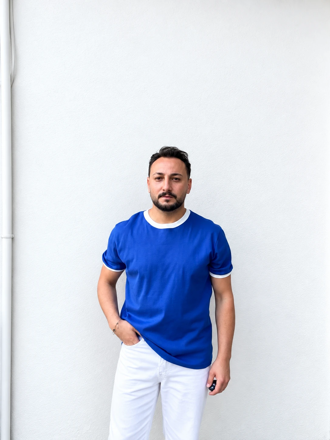 cool ve rahat : Saks Mavisi Ringer Tshirt |Vibe